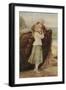 A Fisherman's Children, 1881-Samuel Mccloy-Framed Giclee Print