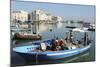 A Fishing Boat in the Harbour by the Cathedral of St. Nicholas the Pilgrim (San Nicola Pellegrino)-Stuart Forster-Mounted Photographic Print