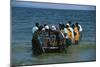 A Fishing Boat Landing from the Lake Victoria, Uganda-null-Mounted Giclee Print