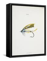 A Fishing Fly and Hook, Fishing Tackle-Fraser Sandeman-Framed Stretched Canvas