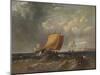 'A Fishing Lugger off the Coast of Kent', c1854, (1938)-Archibald Webb-Mounted Giclee Print