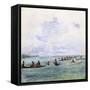 A Fishing Party, Samoa, 1890-John La Farge-Framed Stretched Canvas