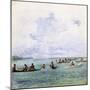 A Fishing Party, Samoa, 1890-John La Farge-Mounted Giclee Print