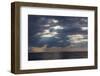 A Fishing Trawler under Storm Clouds at Duck Harbor Beach in Wellfleet, Massachusetts. Cape Cod-Jerry and Marcy Monkman-Framed Photographic Print