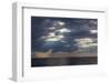 A Fishing Trawler under Storm Clouds at Duck Harbor Beach in Wellfleet, Massachusetts. Cape Cod-Jerry and Marcy Monkman-Framed Photographic Print