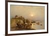 A Fishing Village, 1892-Juli Julievich Klever-Framed Giclee Print