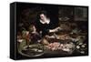 A Fishmonger's Shop, C1616-1618-Frans Snyders-Framed Stretched Canvas