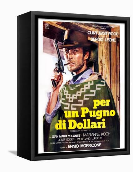 A Fistful of Dollars (aka Per Un Pugno Di Dollari)-null-Framed Stretched Canvas