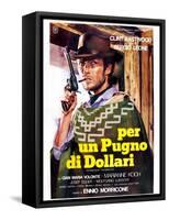 A Fistful of Dollars (aka Per Un Pugno Di Dollari)-null-Framed Stretched Canvas