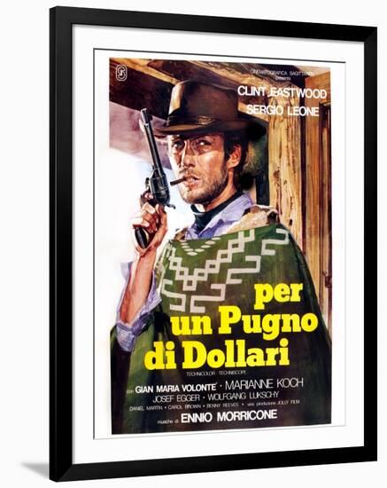 A Fistful of Dollars (aka Per Un Pugno Di Dollari)-null-Framed Art Print