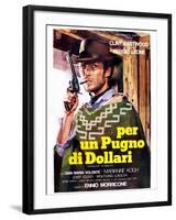 A Fistful of Dollars (aka Per Un Pugno Di Dollari)-null-Framed Art Print