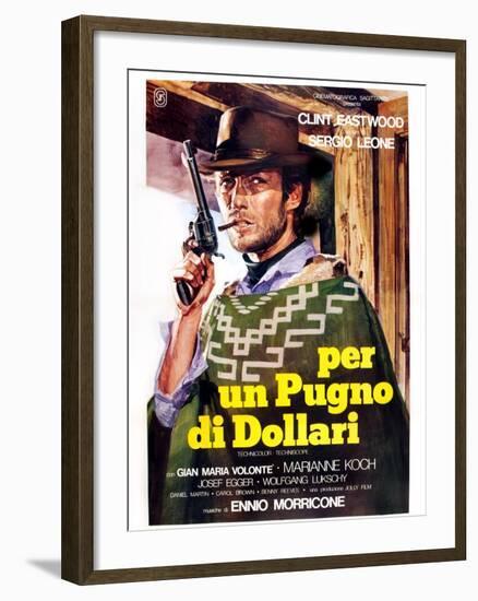 A Fistful of Dollars (aka Per Un Pugno Di Dollari)-null-Framed Art Print