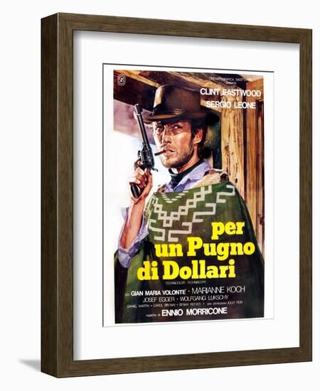 A Fistful of Dollars (aka Per Un Pugno Di Dollari)-null-Framed Art Print