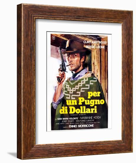 A Fistful of Dollars (aka Per Un Pugno Di Dollari)-null-Framed Art Print