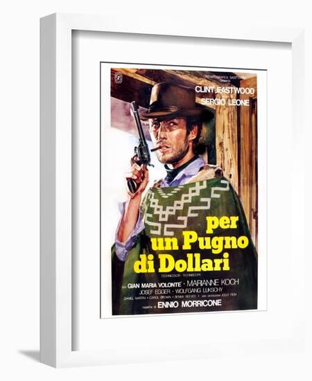 A Fistful of Dollars (aka Per Un Pugno Di Dollari)-null-Framed Art Print