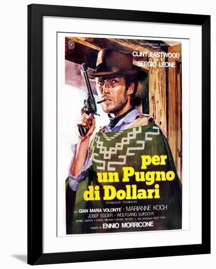 A Fistful of Dollars (aka Per Un Pugno Di Dollari)-null-Framed Art Print