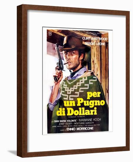 A Fistful of Dollars (aka Per Un Pugno Di Dollari)-null-Framed Art Print