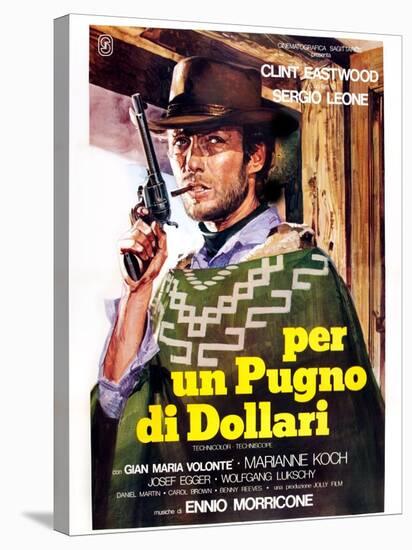 A Fistful of Dollars (aka Per Un Pugno Di Dollari)-null-Stretched Canvas