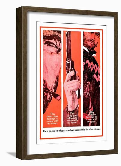 A Fistful of Dollars (aka Per Un Pugno Di Dollari)-null-Framed Art Print