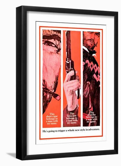 A Fistful of Dollars (aka Per Un Pugno Di Dollari)-null-Framed Art Print