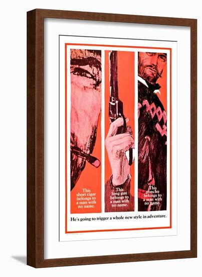 A Fistful of Dollars (aka Per Un Pugno Di Dollari)-null-Framed Art Print