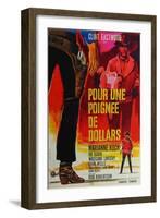 A Fistful of Dollars, French Movie Poster, 1964-null-Framed Art Print