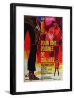 A Fistful of Dollars, French Movie Poster, 1964-null-Framed Art Print