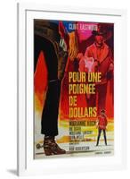 A Fistful of Dollars, French Movie Poster, 1964-null-Framed Art Print