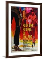 A Fistful of Dollars, French Movie Poster, 1964-null-Framed Art Print