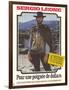 A Fistful of Dollars, French Movie Poster, 1964-null-Framed Art Print