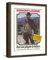 A Fistful of Dollars, French Movie Poster, 1964-null-Framed Art Print