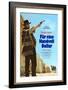 A Fistful of Dollars, German Movie Poster, 1964-null-Framed Art Print
