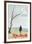 A Fistful of Dollars, Japanese Movie Poster, 1964-null-Framed Art Print