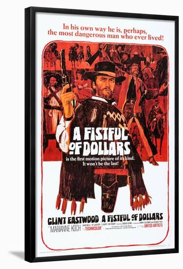 A Fistful of Dollars-null-Framed Poster