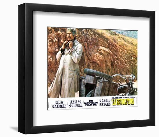 A Fistful of Dynamite - Lobby Card Reproduction-null-Framed Photo