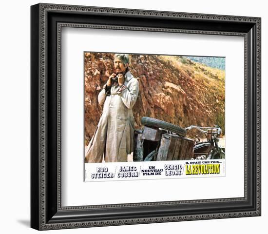 A Fistful of Dynamite - Lobby Card Reproduction-null-Framed Photo