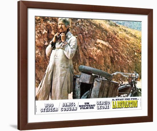 A Fistful of Dynamite - Lobby Card Reproduction-null-Framed Photo