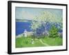 A Fjord Near Oslo, Summer 1892-Paul Fischer-Framed Giclee Print