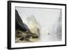 A Fjord Scene-Georg Anton Rasmussen-Framed Giclee Print