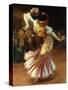 A Flamenco Dancer-Suzanne Daynes-Grassot-Solin-Stretched Canvas