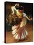 A Flamenco Dancer-Suzanne Daynes-Grassot-Solin-Stretched Canvas