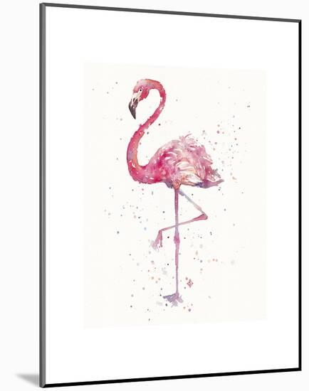 A Flamingo’s Fancy-Sillier than Sally-Mounted Art Print