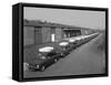 A Fleet of 1965 Hillman Imps, Selby, North Yorkshire, 1965-Michael Walters-Framed Stretched Canvas