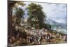 A Flemish Fair-Pieter Bruegel the Elder-Mounted Premium Giclee Print