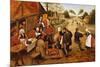 A Flemish Kermesse-Pieter Brueghel the Younger-Mounted Giclee Print