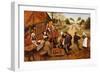 A Flemish Kermesse-Pieter Brueghel the Younger-Framed Giclee Print