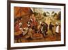 A Flemish Kermesse-Pieter Brueghel the Younger-Framed Premium Giclee Print