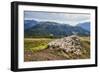 A Flock of Sheep in the Pastures of Mount Padrio, Orobie Alps, Valtellina, Lombardy, Italy, Europe-Roberto Moiola-Framed Photographic Print