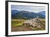 A Flock of Sheep in the Pastures of Mount Padrio, Orobie Alps, Valtellina, Lombardy, Italy, Europe-Roberto Moiola-Framed Photographic Print