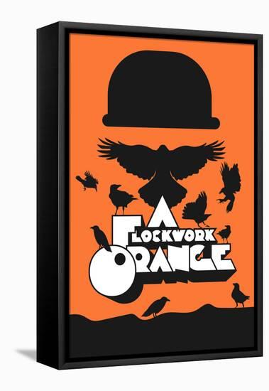 A Flockwork Orange-null-Framed Stretched Canvas